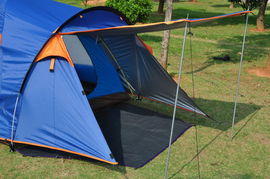 正品駱駝3-4人多人自動(dòng)帳篷 戶外露營的便捷防暴雨之選